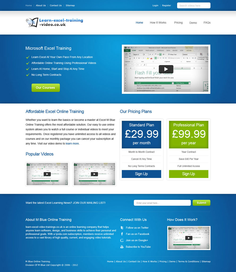 Excel Online Training